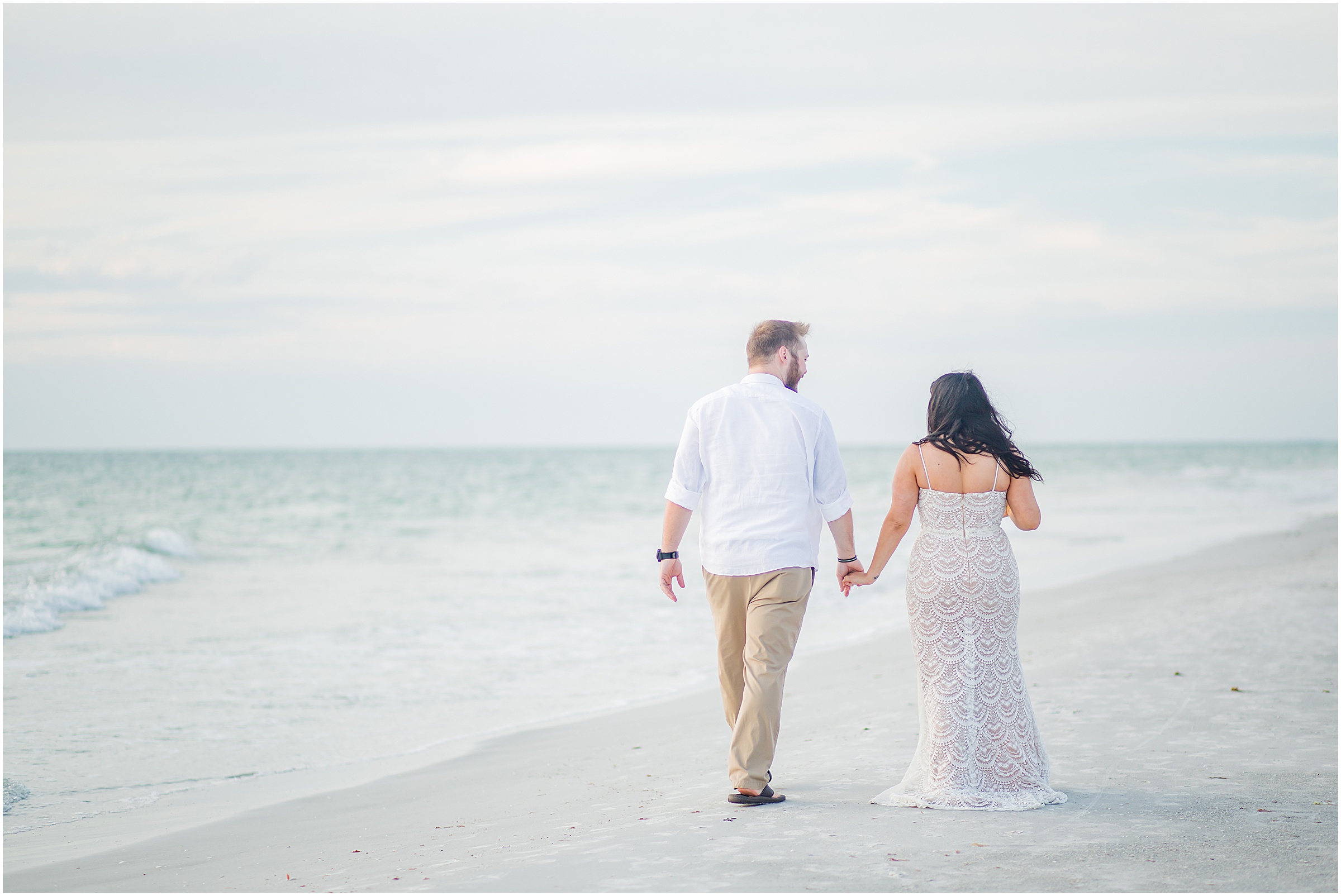 Marci & Justin Hobart tied the knot at their April Destination Beach Wedding in Indian Rocks, FL.