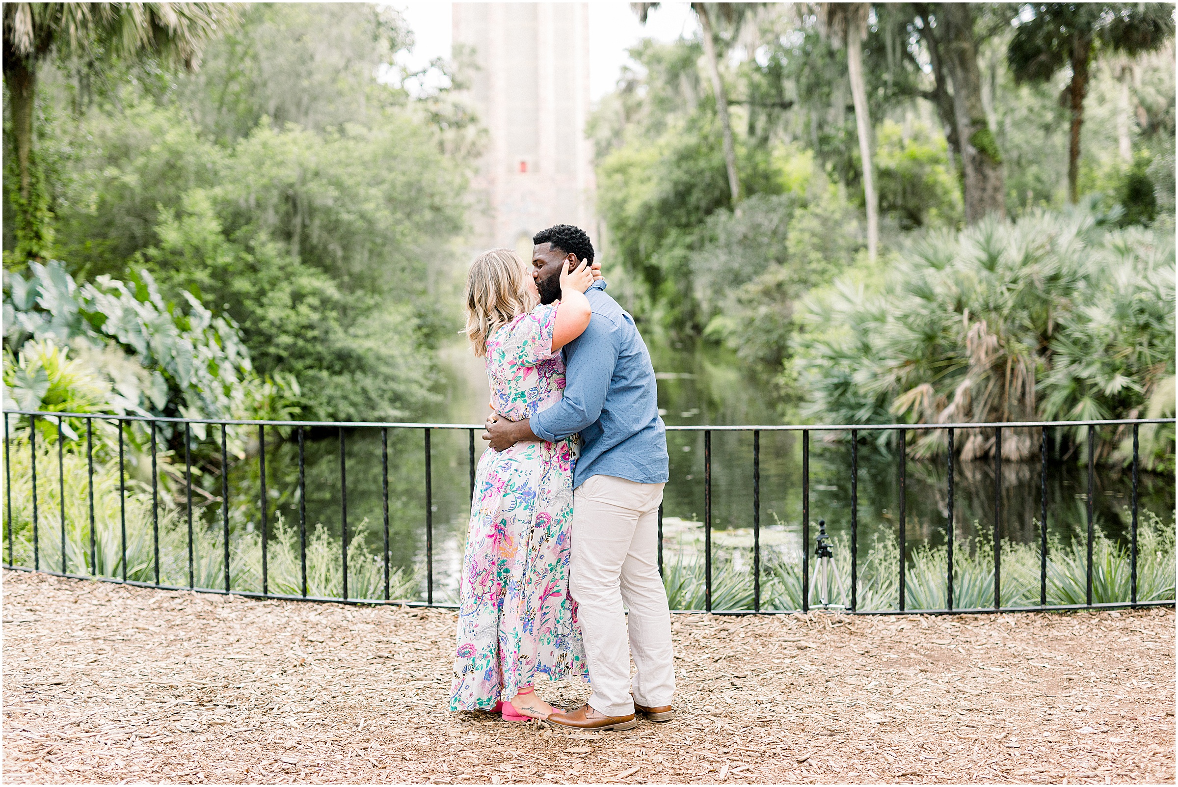 On April 13, 2019, I said yes to my boyfriend Adson at Bok Tower Gardens in Lake Wales, Florida.