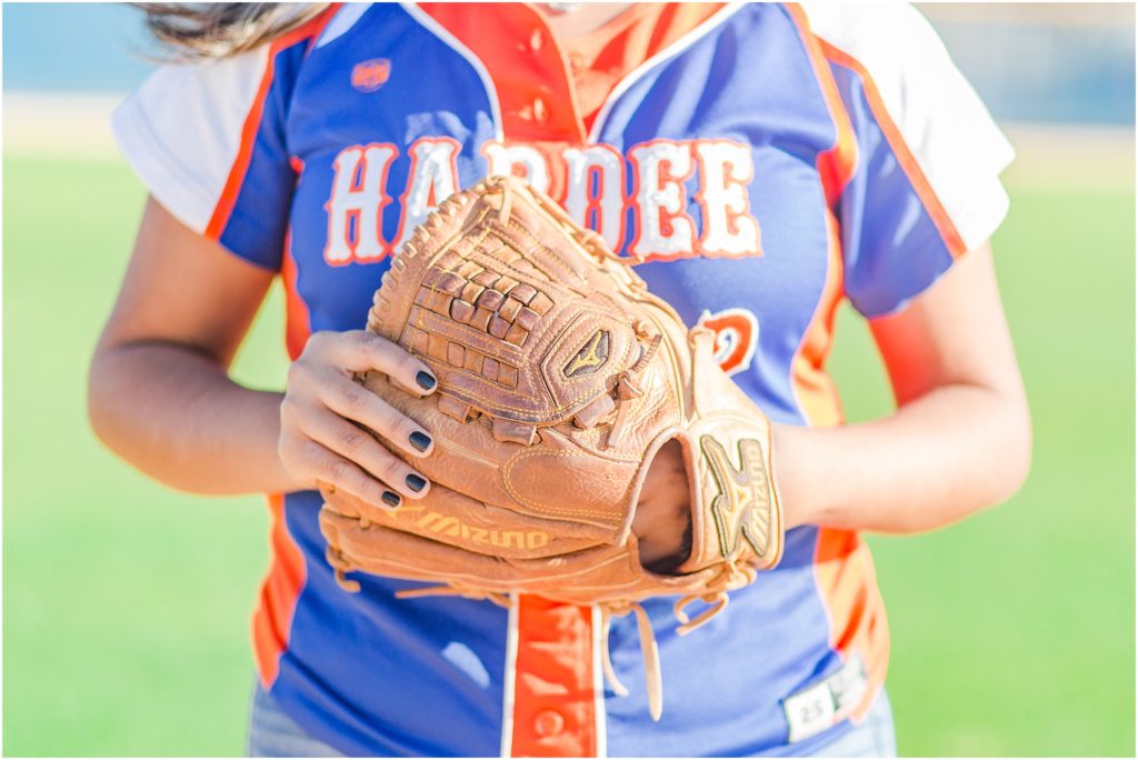 Hardee High School 2019 Senior at Softball Field in Wauchula, Florida.