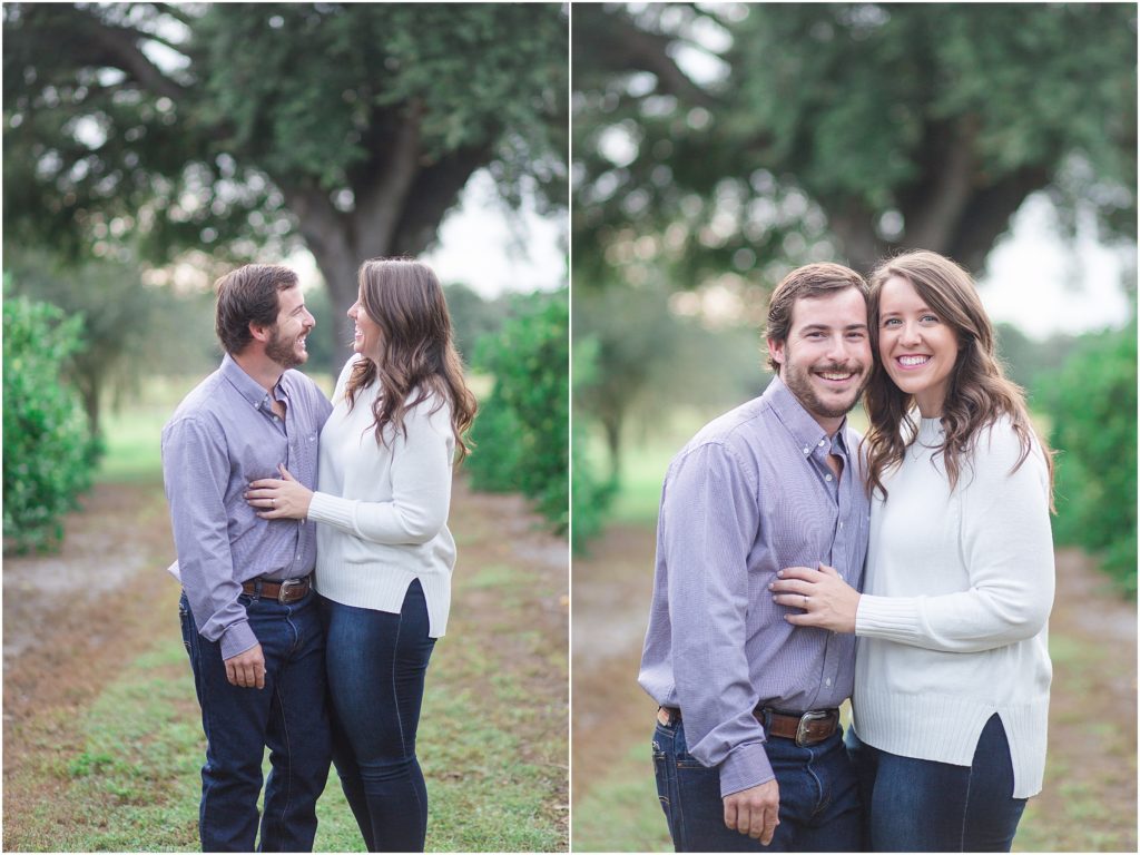 Rustic engagement session in Zolfo Springs, Florida- October 2019.