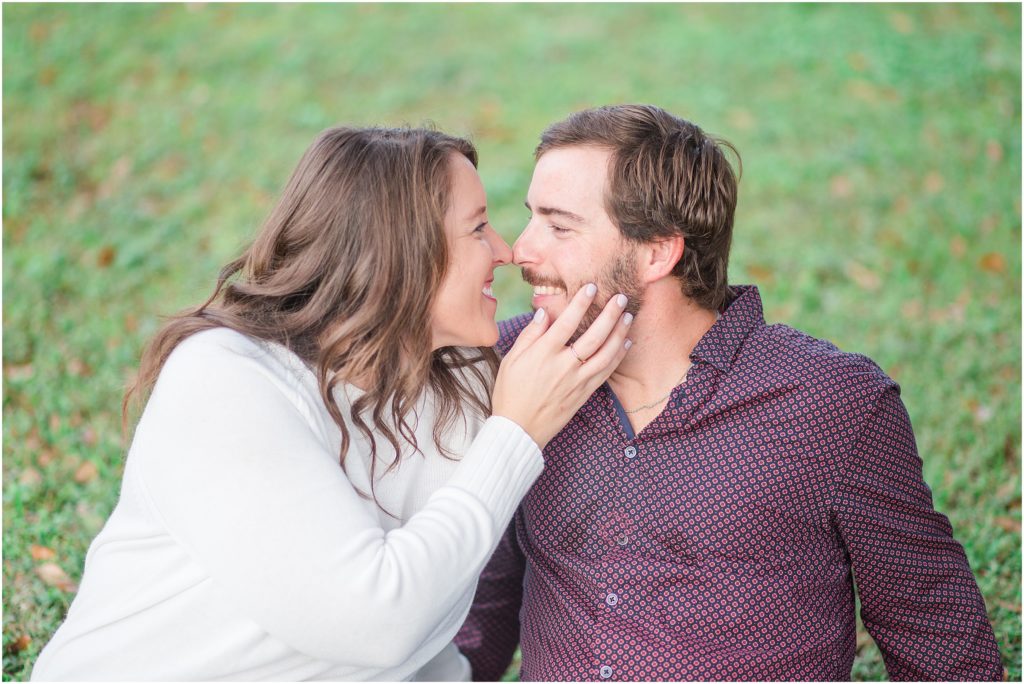 Engagement session in Hardee County, Florida.