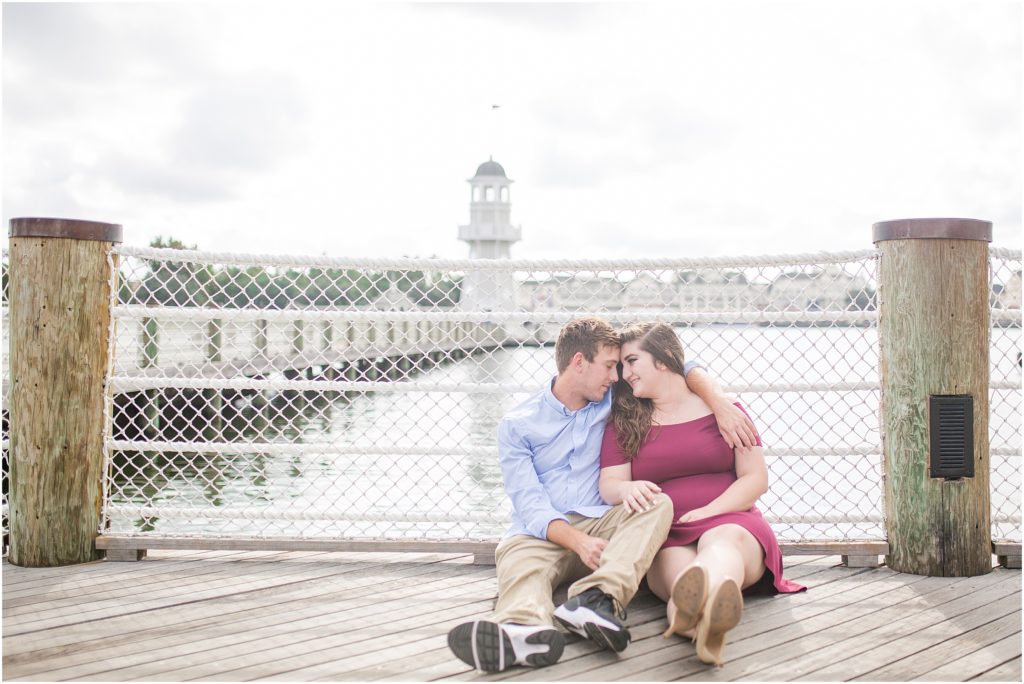 Magical couple portraits at Disney World.