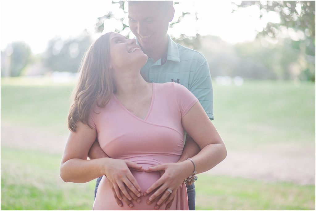 Couple's maternity session in Wauchula, Florida.