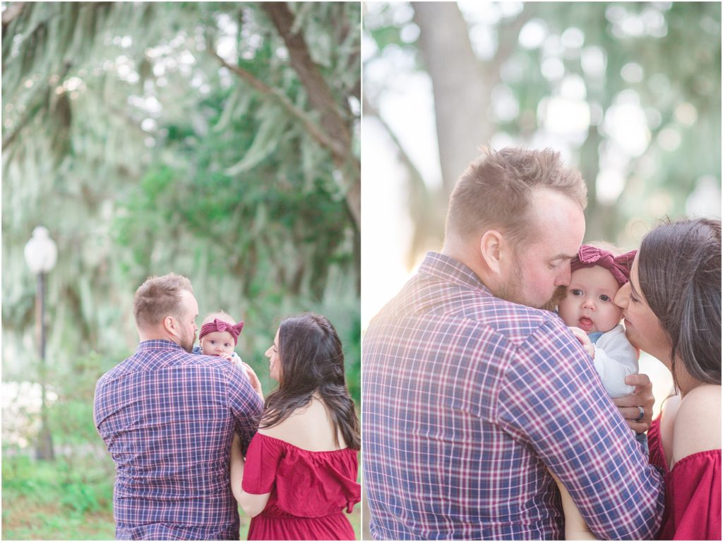 Windy & cold Florida family session at Patterson Park in Fort Meade, Polk County.