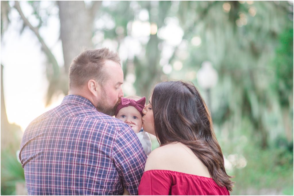 Windy & cold Florida family session at Patterson Park in Fort Meade, Polk County.