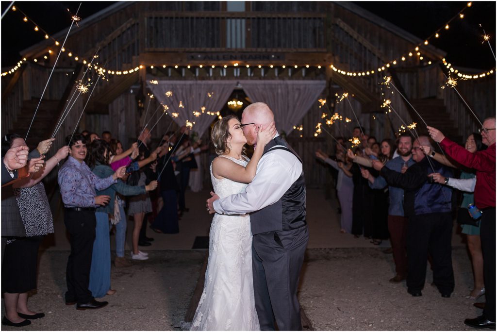 Dusty Blue January Wedding at the Allen Barn in Ft. Meade, Florida by Megan Renee Photography