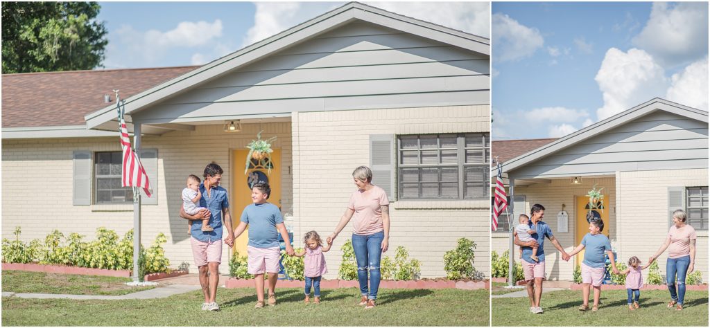 Front Porch Mini Session during COVID-19 with Megan Renee Photography in Wauchula, Florida.