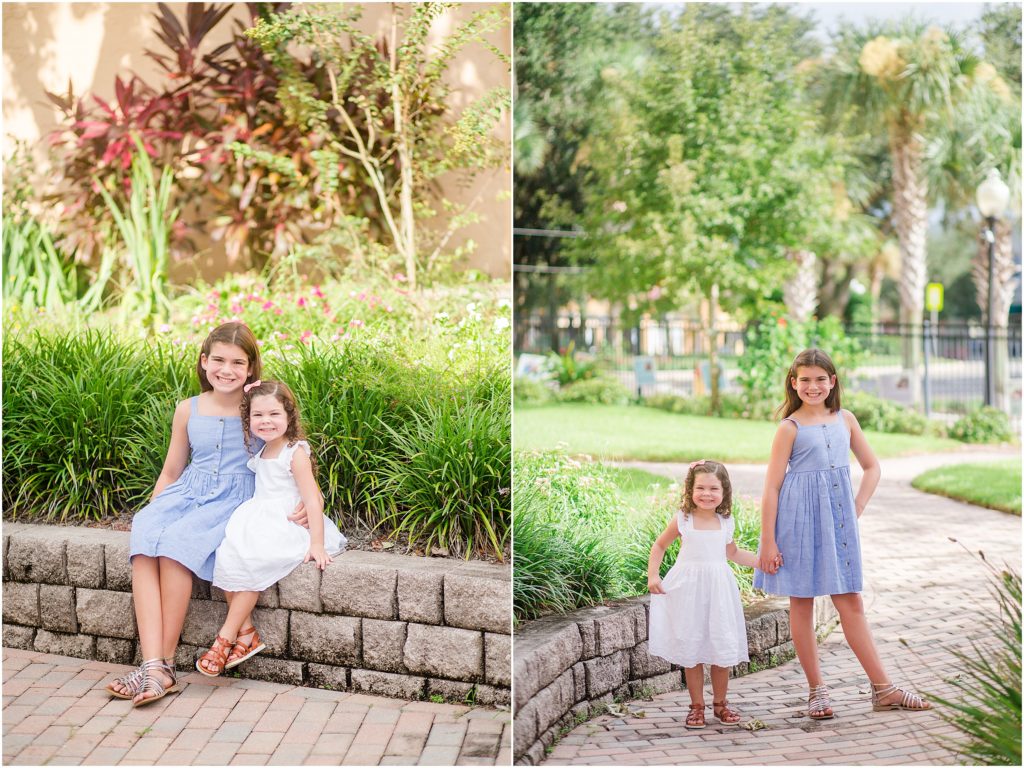Family session in Downtown Sebring Florida by Megan Renee Photography.