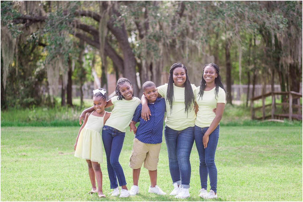 Family session on a Sunday afternoon in Wauchula, Florida